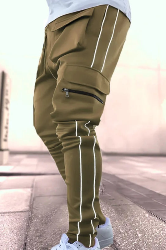 Cargo Pants Men's Fashion Reflective