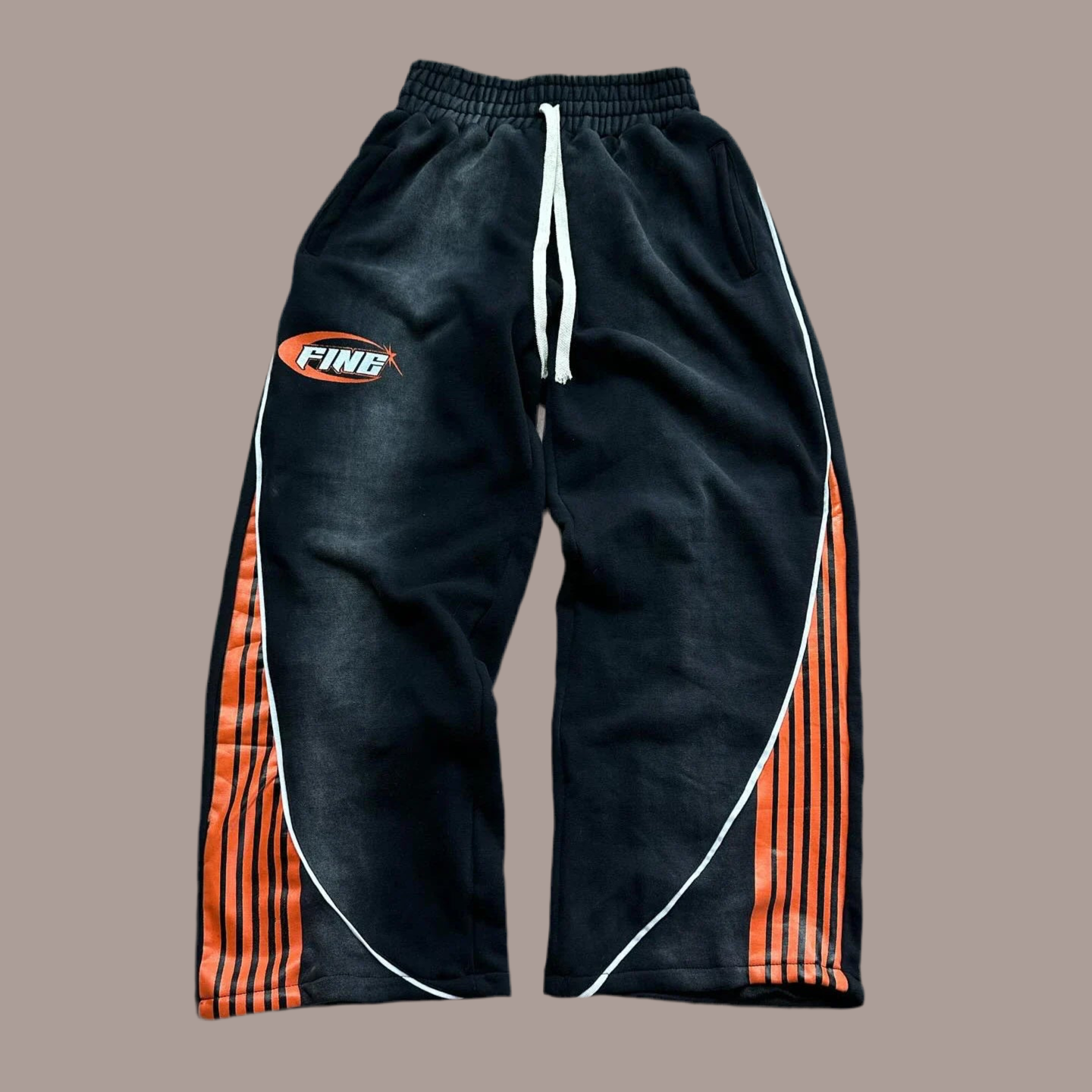 Drawstring Sweatpants Oversize Cargo