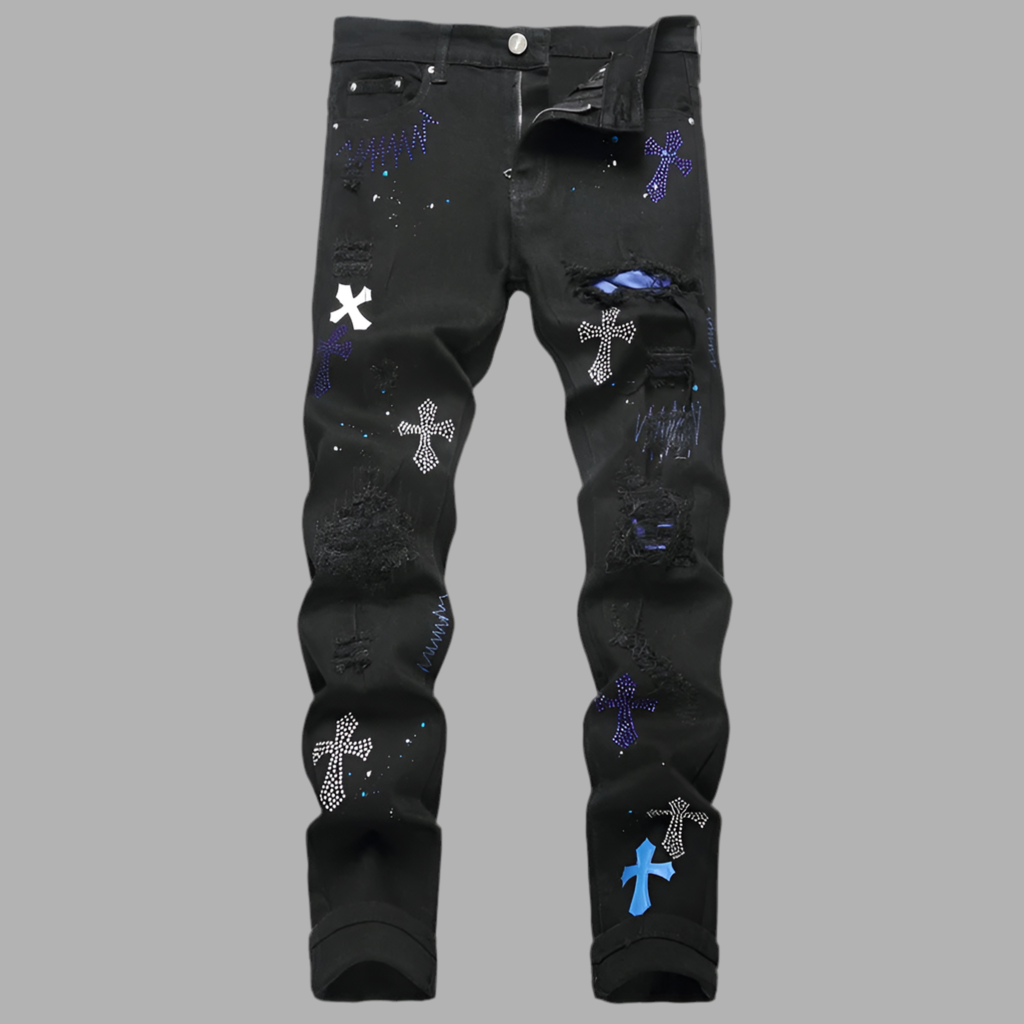 Chrome Heart Skinny Jeans