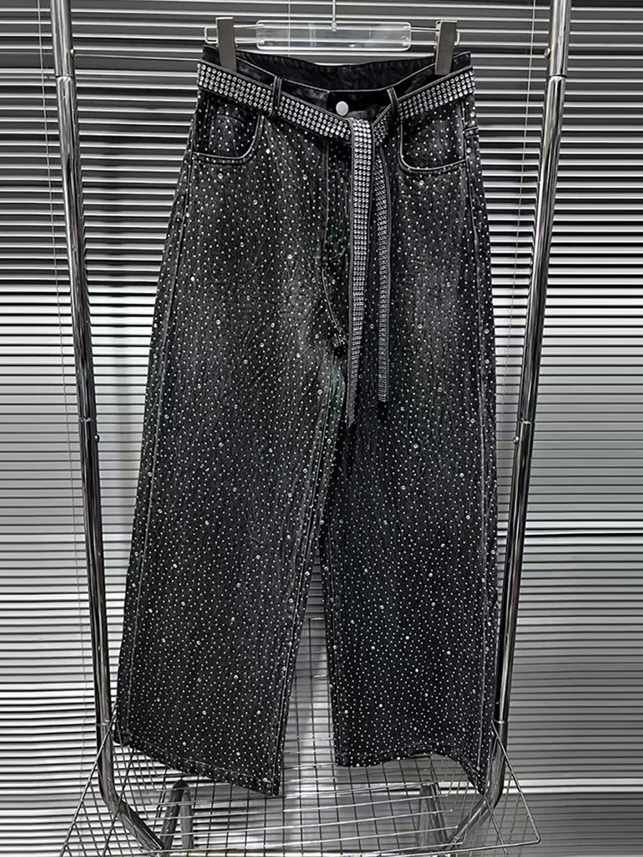 Rhinestone Diamond Pants