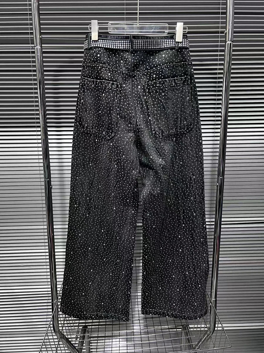 Rhinestone Diamond Pants