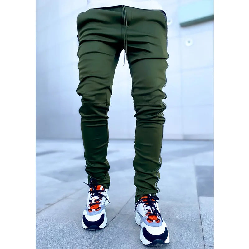 Cargo Pants Men's Fashion Reflective