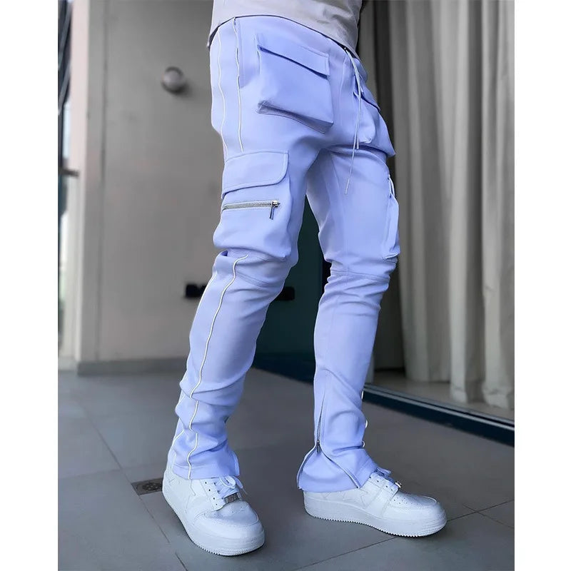 Cargo Pants Men's Fashion Reflective