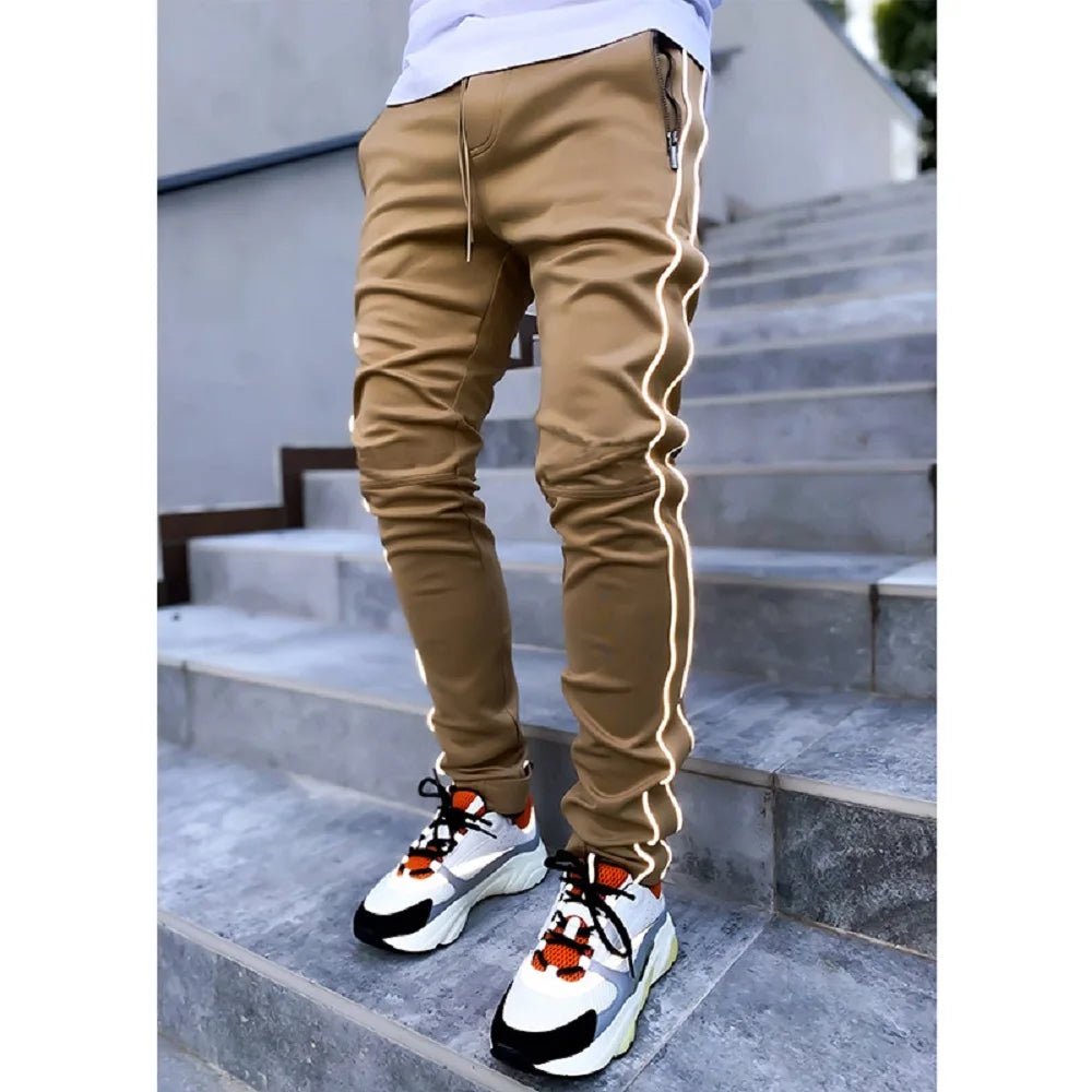 Cargo Pants Men's Fashion Reflective