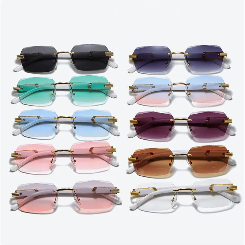 Rimless Ocean Lens Glases