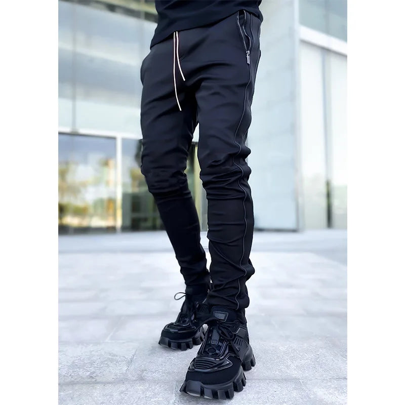 Cargo Pants Men's Fashion Reflective