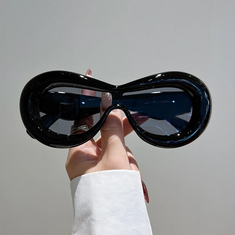 Oval Fashion Retro Glasses