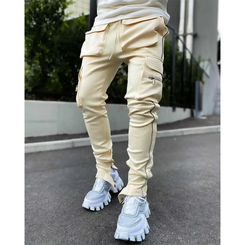 Cargo Pants Men's Fashion Reflective