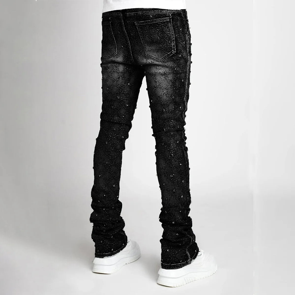 Diamond Pearls Denim Skinny Jeans